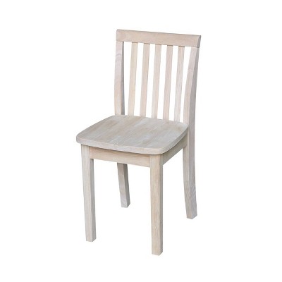 Set of 2 Juvenile Chairs Unfinished - International Concepts