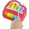 Fisher-Price Music Playset Bundle – Rockin’ Record Player with Big Daddy Xylophone Instrument Set - 3 of 4