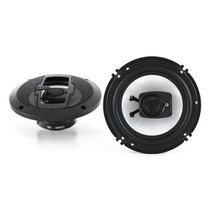 Boss Audio Systems Car Audio Coaxial Stereo Speakers with Tweeter and Poly Injection Cone, Pair - 1 of 4