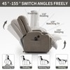 Power Lift Recliner Chair with Massage & Heating for Elderly, Electric Lift Chair for Living Room, Recliner with USB Ports, Cup Holders - 3 of 4
