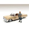 Lowriderz and a Dog 5 piece Figurine Set for 1/18 Scale Models by American Diorama - 3 of 4