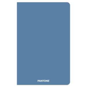 BrownTrout 192pg Lined Journal 8.5"x5.33" Pantone Blue Denim: Hard Cover, Elastic Closure, Ribbon Marker, Pocket - 1 of 3