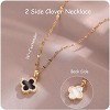 HTUTWOO Gold Necklace for Women, 14k Gold Dainty Charm Necklace, Elegant Trendy Jewelry Birthday Gifts for Women Gifts - 4 of 4