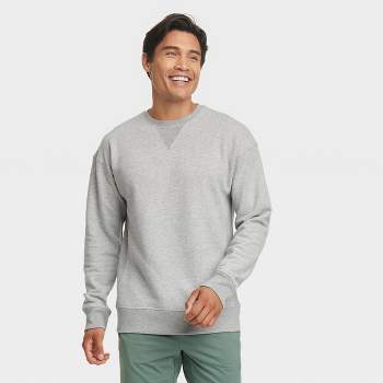 Men's Cotton Fleece Crewneck Sweatshirt - All In Motion™