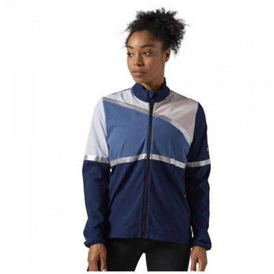 Reebok Womens Face Hero Track Jacket Sweatshirt