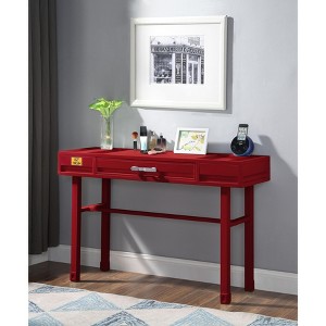 CAVINAS Home Office Desk Modern Workbench with Storage Drawer and Recessed Panel for Office, Study - 1 of 4