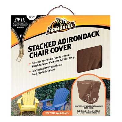 Armor All Stacked Adirondack Chair 45" x 35" x 42"