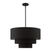 Livex Lighting Bainbridge 4 - Light Pendant in  Black - 2 of 4