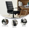 Alamont Mid Back Metal Swivel Office Chair Black/Chrome - 4 of 4