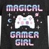 Girls' - Instant Message - Magical Gamer Girl Fitted Short Sleeve Graphic T-Shirt - 2 of 4