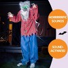 Joyfy 63'' Halloween Standing Werewolf Outdoor Decoration, Life Size Animated Ghost with LED Eyes and Sound Haunted House Props for Lawn Yard Patio - 4 of 4