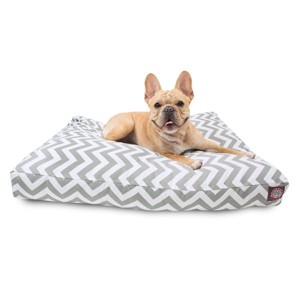 Majestic Pet Chevron Rectangle Dog Bed - 1 of 4