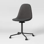 Copley Swivel Office Chair with Casters Dark Gray - Project 62™