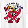 Women's - Instant Message - A Little Bit Fruity Short Sleeve Graphic T-Shirt - 2 of 4