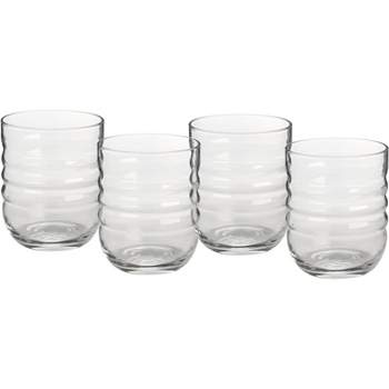 Artland Spa Double Old-Fashioned, Set of 4, Clear