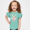The Juniper Shop Coquette Cottontail Bunny Club Flutter Sleeve Tee - 2 of 4