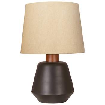 Ancel Metal Table Lamp Black/Brown - Signature Design by Ashley