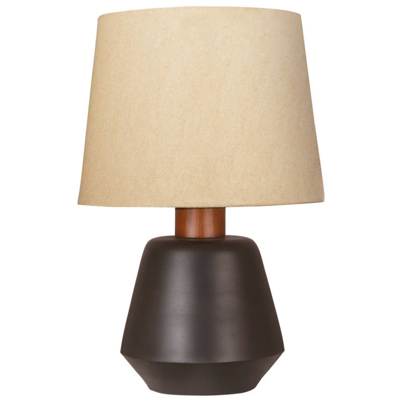 Ancel Metal Table Lamp Black/Brown - Signature Design by Ashley, 1 of 5