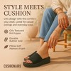 CUSHIONAIRE Women's Pim knit platform sandal with +Memory Foam - 4 of 4