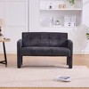 2-Seater Accent Chair Loveseat Leisure Sofa Couch Upholstered Armchair Reading Chair - ModernLuxe - 2 of 4