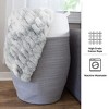 Home-Complete Cotton Rope Laundry Basket - image 4 of 4