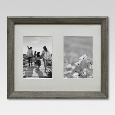 Multiple Picture Frame 5X7 Gray - Threshold™