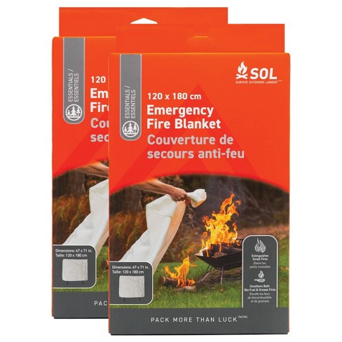 Emergency Fire Blanket for Home and Kitchen Fire Extinguishers for