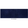 Micro Plush Collection 100% Polyester Solid Tufted Bathroom Rug with Gel Form Backing, Machine Washable, Tumble Dry Bath Mat - 2 of 4