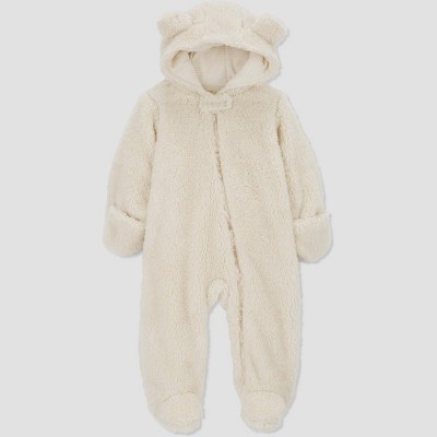 Carter s Just One You Baby Jumpsuit Cream 6m Target