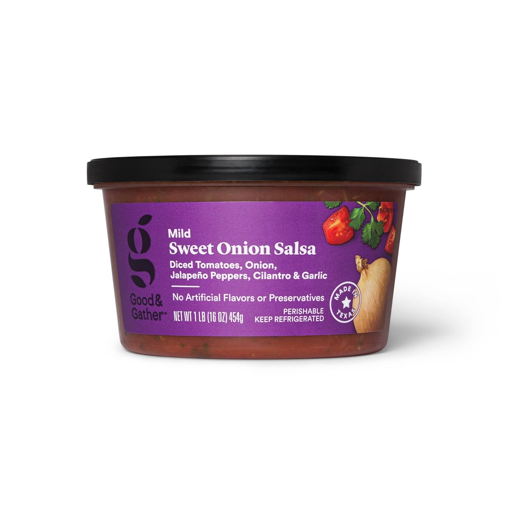 MILD SWEET ONION SALSA, MILD