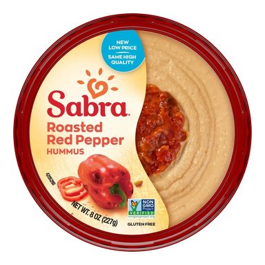 Sabra Roasted Red Pepper Hummus - 8oz