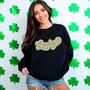 Simply Sage Market Women's Graphic Sweatshirt Lucky Retro Stars - 2 of 4