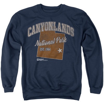 Men's Canyonlands National Park State Line Crewneck Sweatshirt