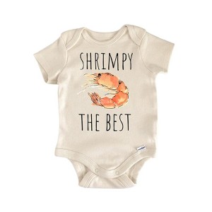 Shrimp Seafood Fish Foodie - Baby Boy Girl Clothes Infant Onesie® Funny Cute Newborn GS1 BBY - 1 of 4