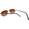 Calabria 1110SB Metal Aviator Bi-Focal Sun-Reading Glasses - 4 of 4