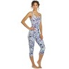 Sporti Active Moonlight Tie Dye One Piece Cropped Swim Unitard - 2 of 4