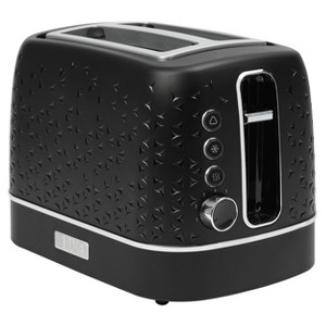 Starbeck 2 Slice Wide Slot Toaster Black: Haden, BPA-Free, 860W, Plastic, Toasters & Bagel Toaster, 1-Year Warranty - 1 of 4