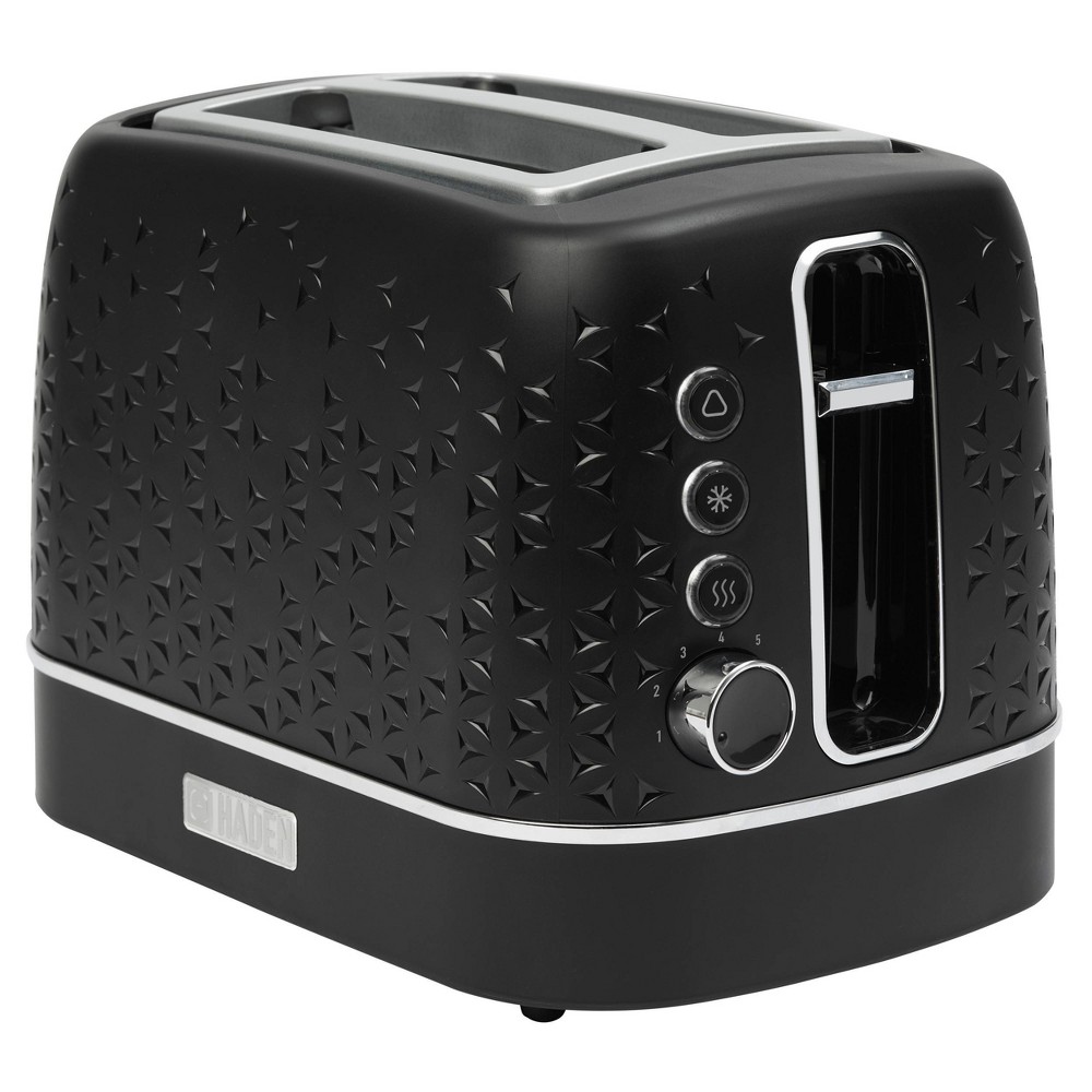 Starbeck 2 Slice Wide Slot Toaster Black