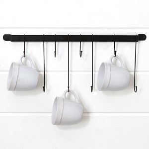The Lakeside Collection Wall-Mounted Coffee Mug Rack - 1 of 4