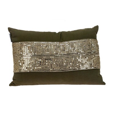 Parkland Collection,Misty Transitional Lumbar Throw Pillow