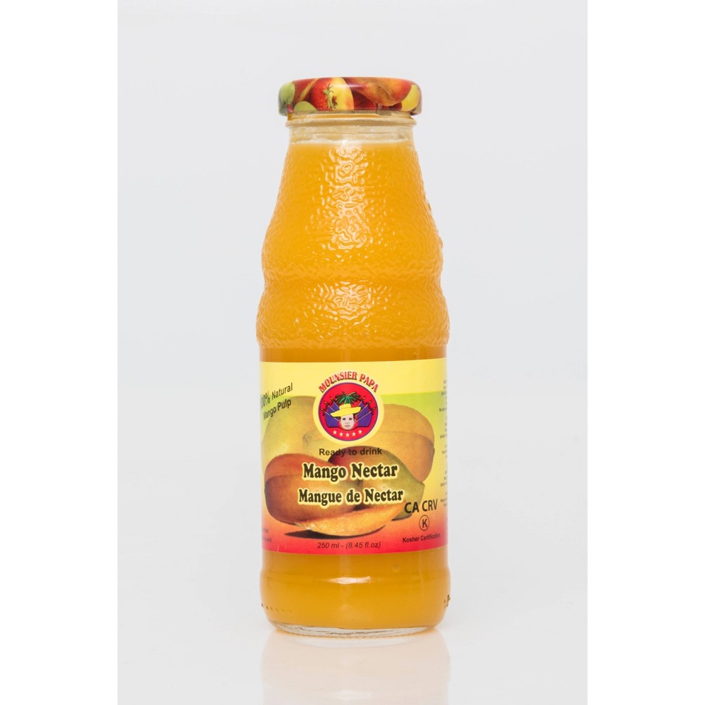 Mounsier Papa Mango Nectar - 8.45 fl oz Glass Bottle