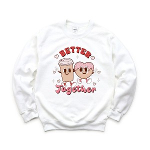 Simply Sage Market Women's Graphic Sweatshirt Better Together - 1 of 3