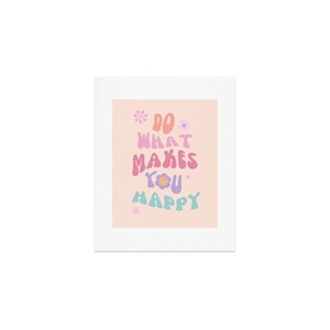 Deny Designs Cocoon Design Danish Pastel Retro Inspirational Quote Art Print - 1 of 4