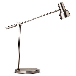 Cantilever LED Desk Lamp Pewter - Threshold , Silver