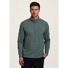 Avalanche Outdoor Mock Neck Top - Men's Lightweight 1/4 Zip Hiking Pullover - 4 of 4