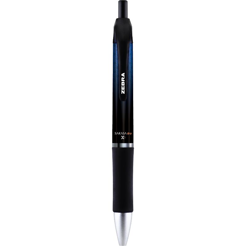 Zebra Pen Rapid Dry Ink Wide-Barrel 12/DZ Blue 45620, 2 of 3