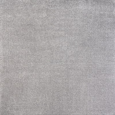 Light Gray Synthetic 9' Square Reversible Area Rug