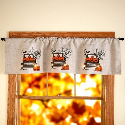 The Lakeside Collection LED Halloween Home Accents - Window Valance
