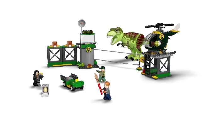 LEGO Jurassic World T. rex Dinosaur Breakout Toy Set 76944, 2 of 8, play video