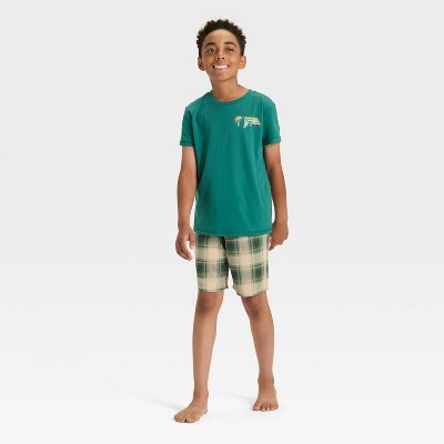 Boys' 2pc Short Sleeve Pajama Set - Cat & Jack™